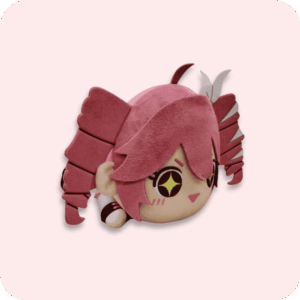 Lying Fat Teto Plush With Hairpin
